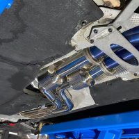 Valvetronic Titanium Cat-Back Exhaust for BMW F80 M3, F82 M4 With Forged Carbon Fiber Tips - photo 4