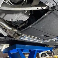 Valvetronic Titanium Cat-Back Exhaust for BMW F80 M3, F82 M4 With Forged Carbon Fiber Tips - photo 5