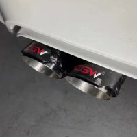 Valvetronic Titanium Cat-Back Exhaust for BMW F80 M3, F82 M4 With Forged Carbon Fiber Tips - photo 6
