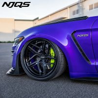 Forged Wheels for Audi, Tesla, BMW and Nissan - NJQS Carbon Fiber Wheel 5x114.3 5x130 5x127 Rim Spoke Wire Deep Dish Concave - photo 5