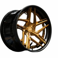 Forged Wheels for Audi, Tesla, BMW and Nissan - NJQS Carbon Fiber Wheel 5x114.3 5x130 5x127 Rim Spoke Wire Deep Dish Concave - photo 4