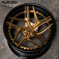 Forged Wheels for Audi, Tesla, BMW and Nissan - NJQS Carbon Fiber Wheel 5x114.3 5x130 5x127 Rim Spoke Wire Deep Dish Concave - photo 2