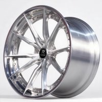 20 Inch Alloy Wheels - Custom Chrome 2-Piece Forged Aluminum 17 18 19 Wheel Rims 5x112 5x120 5x114.3 Wheel Rims - photo 4